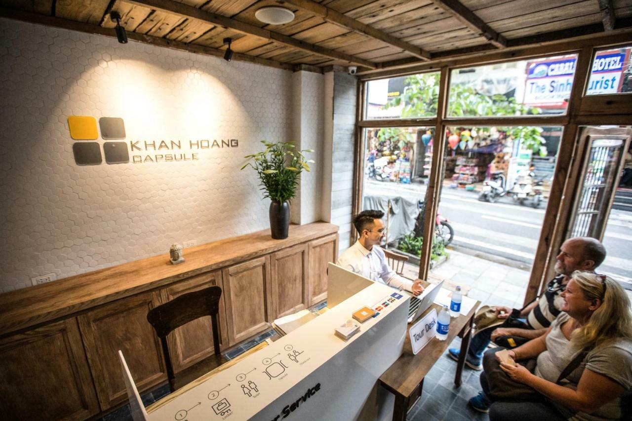 האנוי Khan Hoang Capsule Hotel (Adults Only) מראה חיצוני תמונה